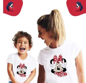 T-Shirt Coordonné - Minnie