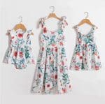 Robe Assortie Pour Mère Et Fille Bébé