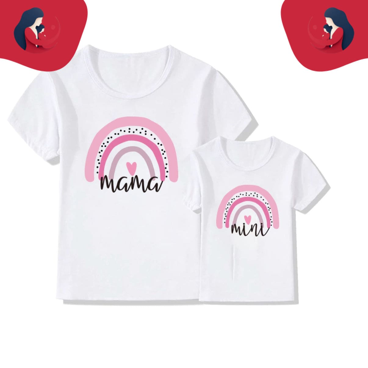 T-Shirt Coordonné Maman Et Fillette – Image 2