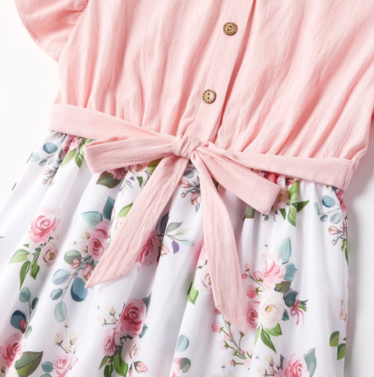 Robe Longue Florale Assortie Mère Et Fille – Image 2