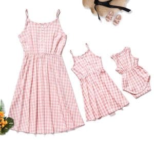 Robe Assortie Nora Pour Mère Et Fille Avec Motif Floral