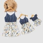 Combishort Assortie Mere Fille Bébé