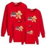Pull de noel bonhomme pain d'épice
