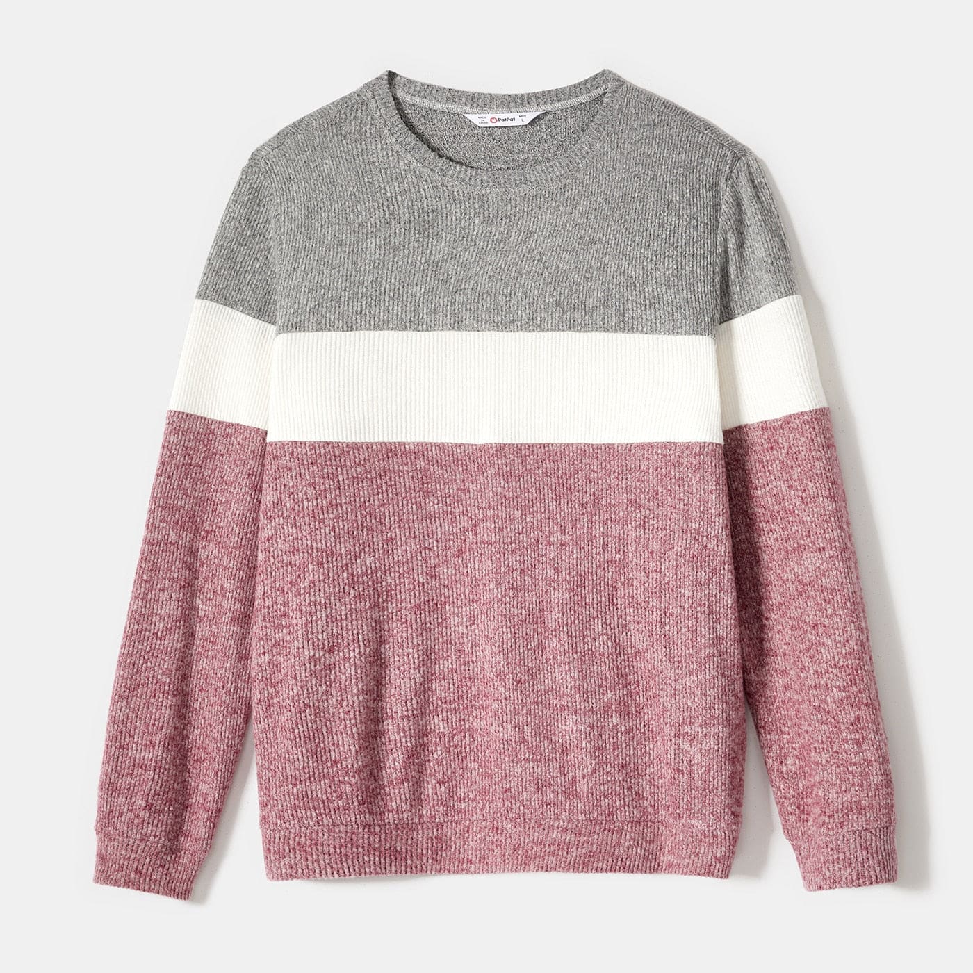 Ensemble De Tenues Coordonnées À Lignes Roses Et Grises – Image 5