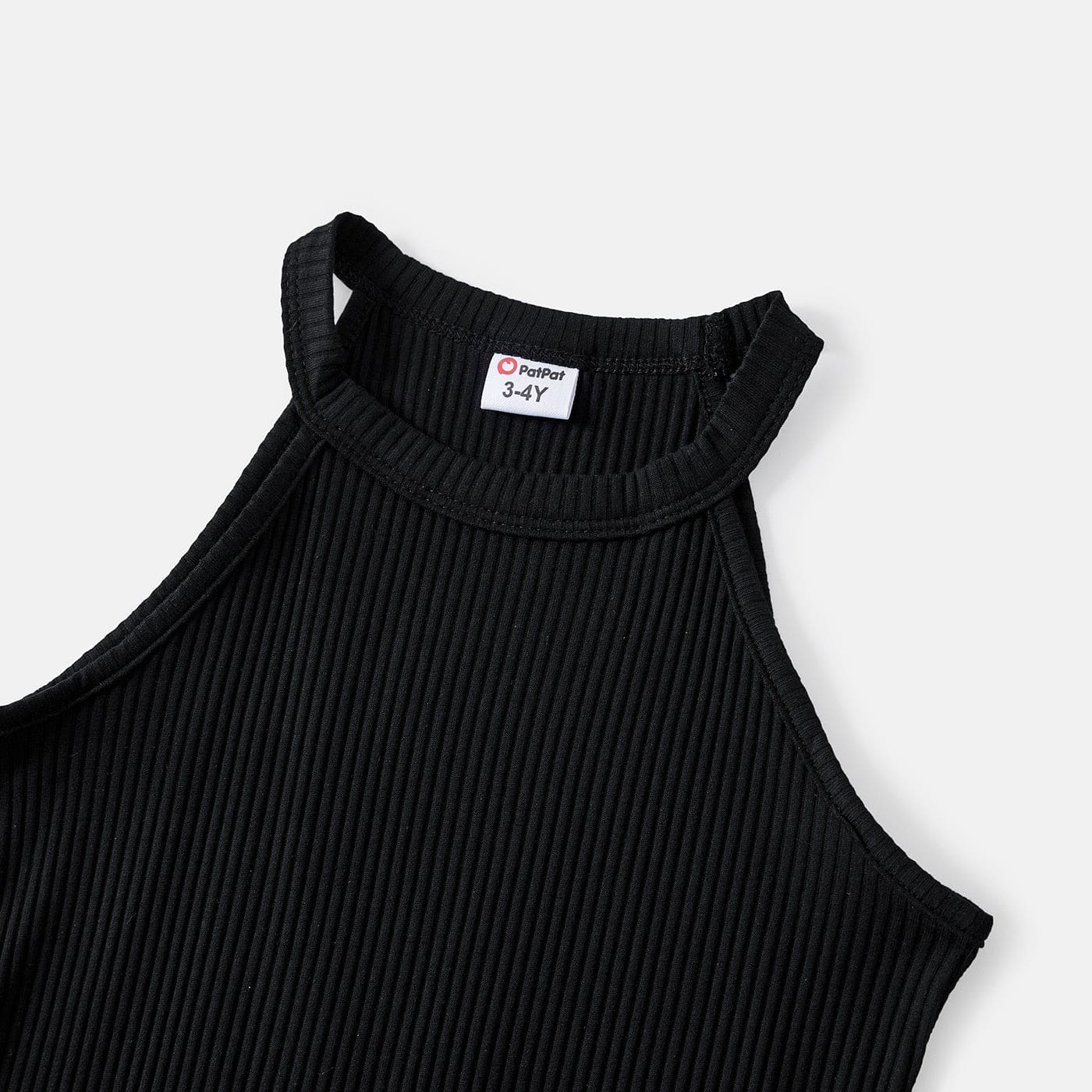 Robe Mère Et Fille Assorties En Noir – Image 7