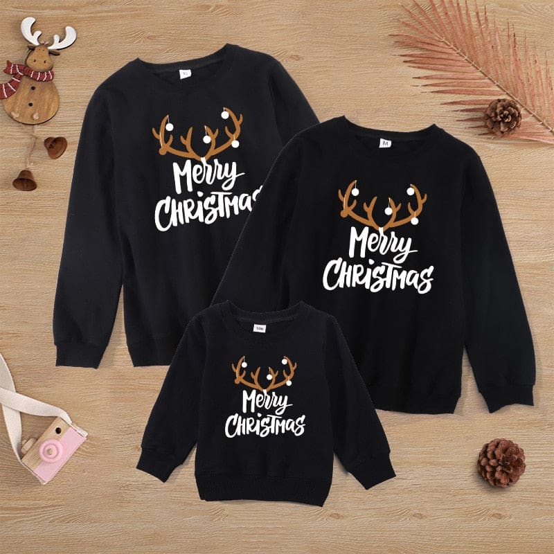 Pull de Noel Pareil Merry Christmas – Image 2