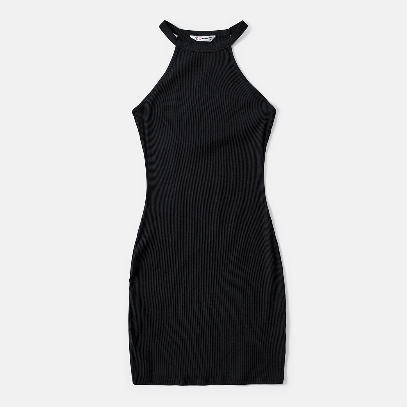 Robe Mère Et Fille Assorties En Noir – Image 5
