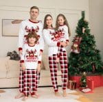 Pyjama De Noël Assorti Pour La Famille Renne Rudolph Festivités