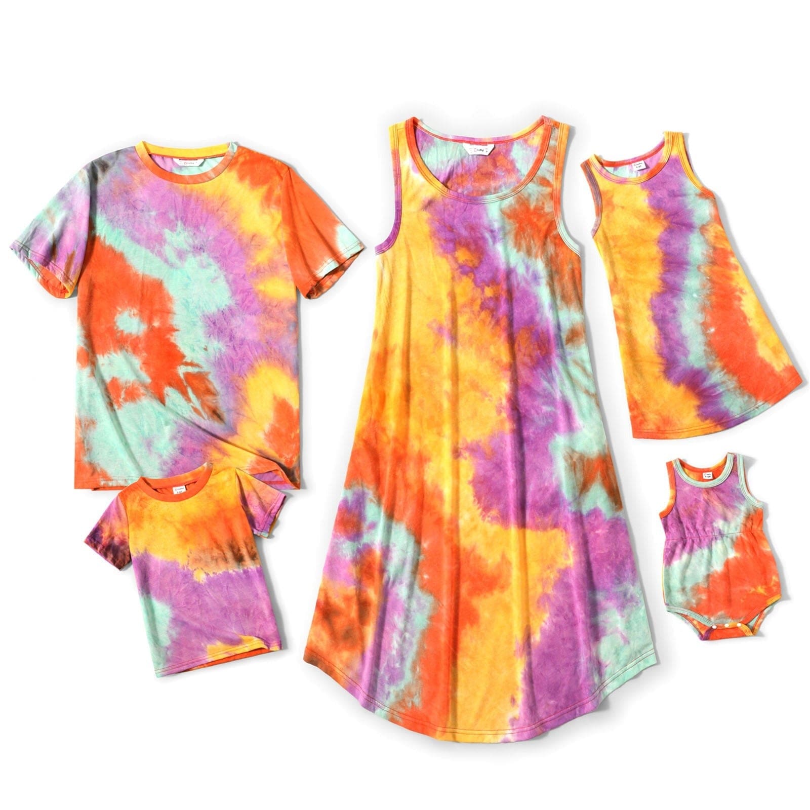 Ensemble Plage Tie-Dye Familial – Image 3