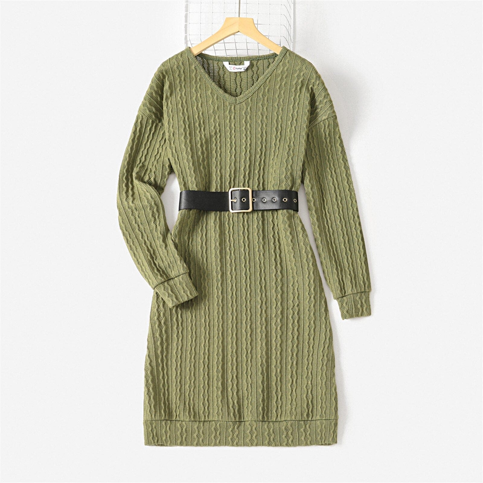 Robe Duo Mère Et Fille En Tricot – Image 6