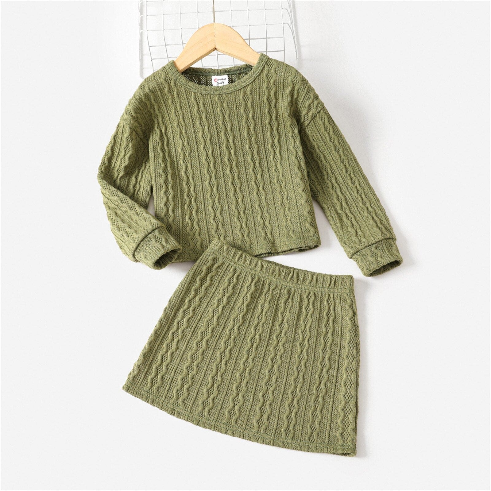 Robe Duo Mère Et Fille En Tricot – Image 5