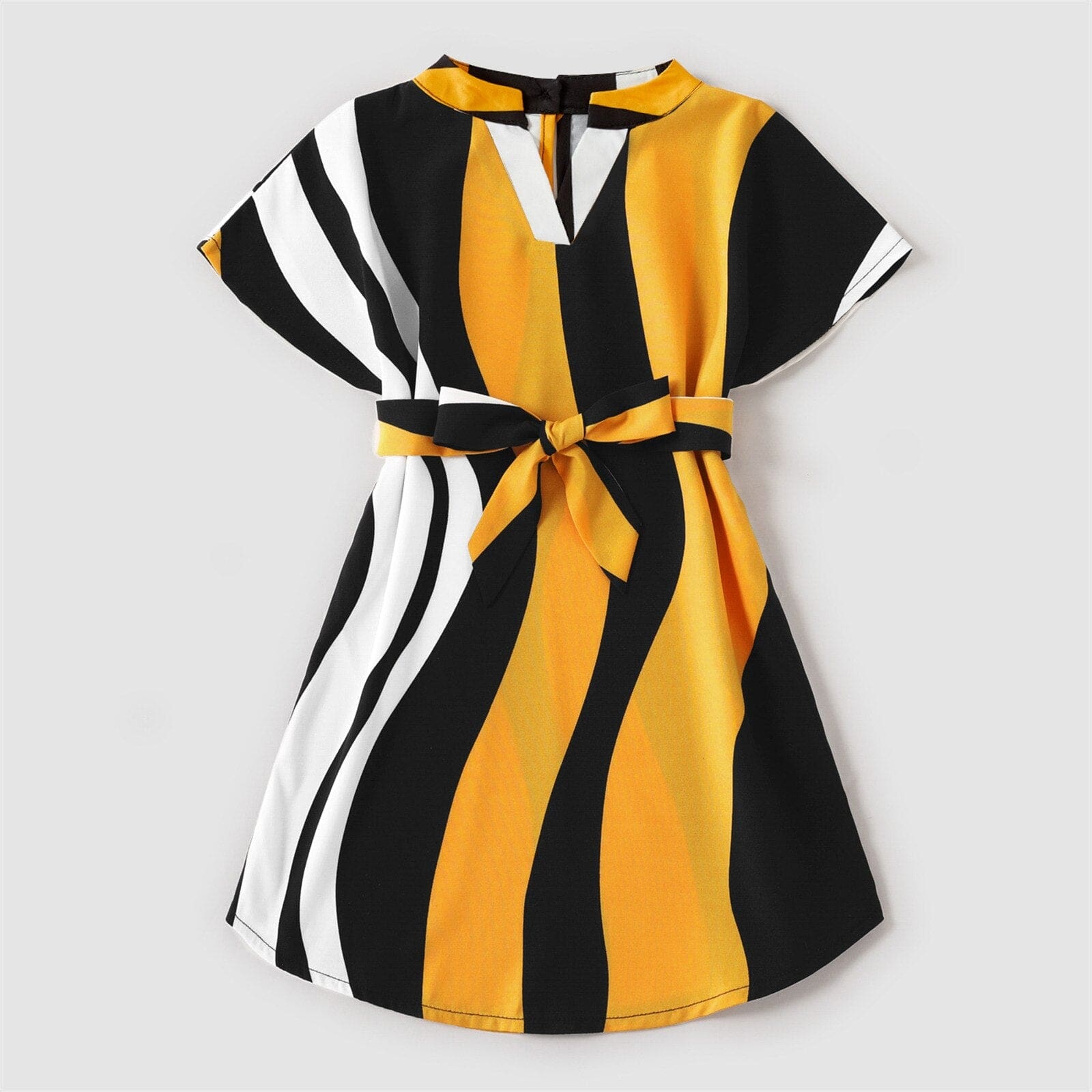 Ensemble Vestimentaire Motif Zèbre Jaune – Image 6