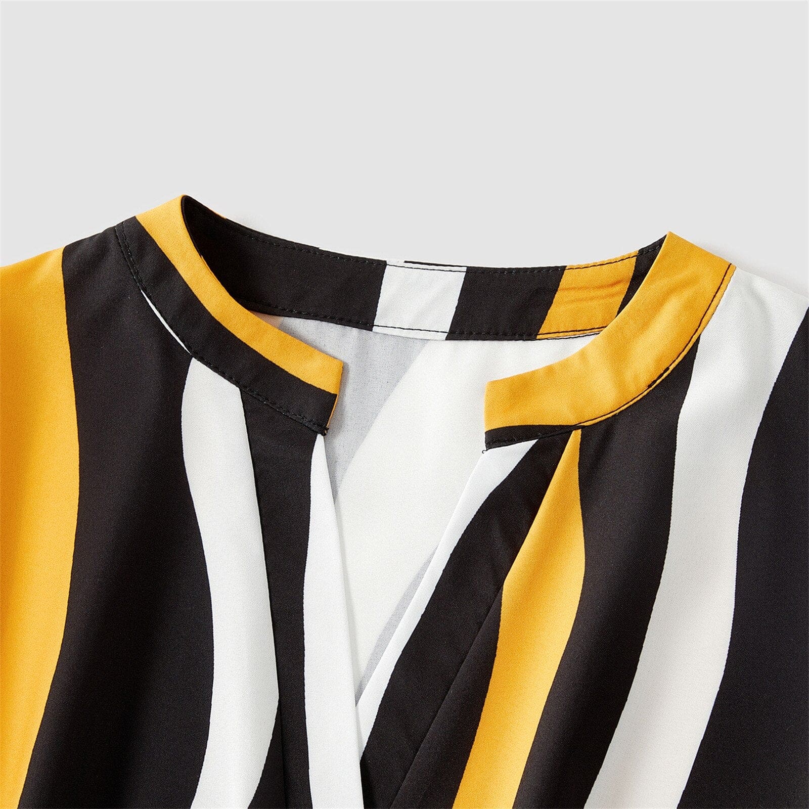 Ensemble Vestimentaire Motif Zèbre Jaune – Image 5