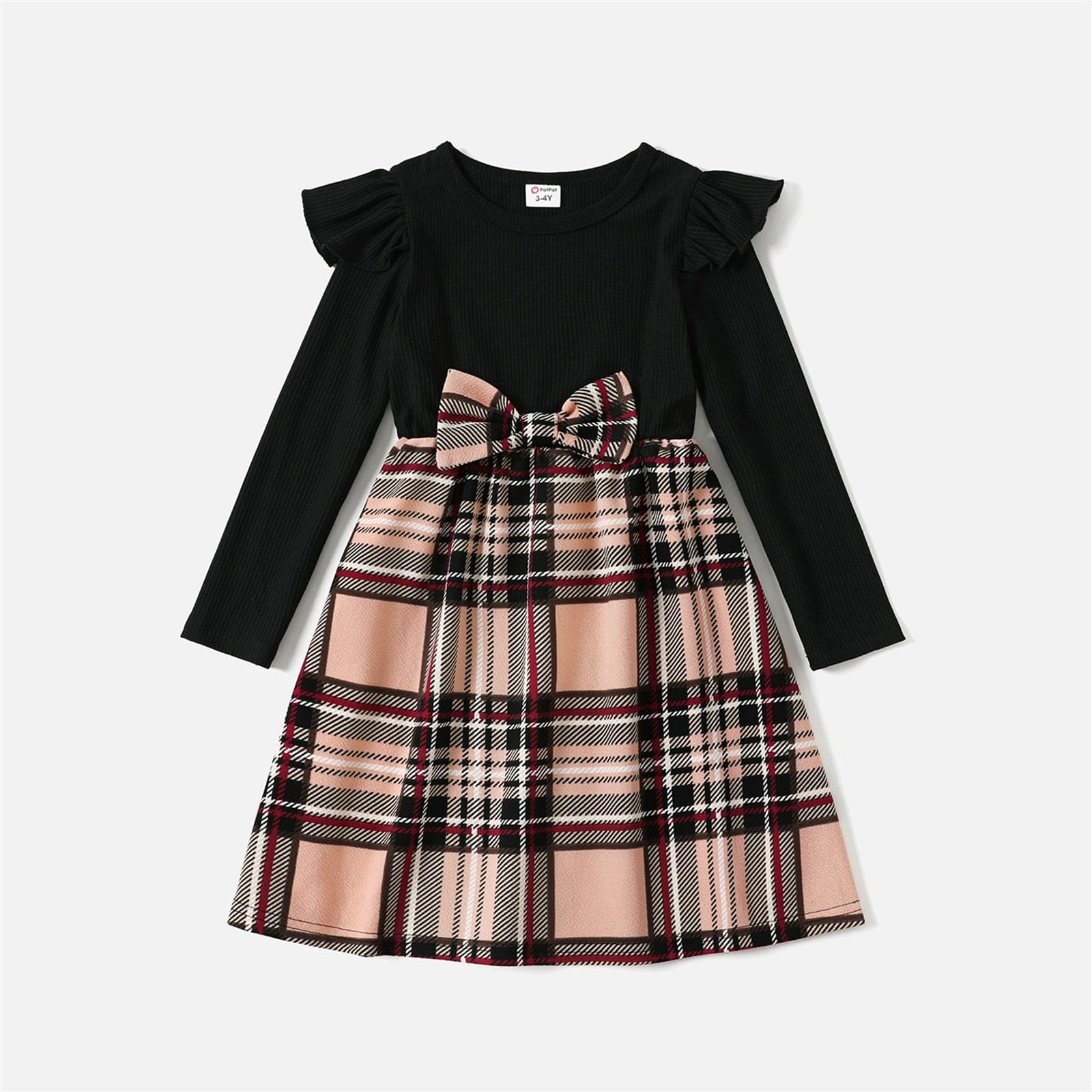 Robe Coordonnée À Carreaux Pour Mère Et Fille – Image 5