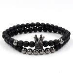 Bracelet Homme Femme Couple Bracelet Couple Mon Mini Moi Taille S 16-17cm 