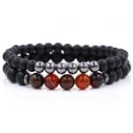 Bracelet Perle Couple Bracelet Couple Mon Mini Moi Taille S 16-17cm 