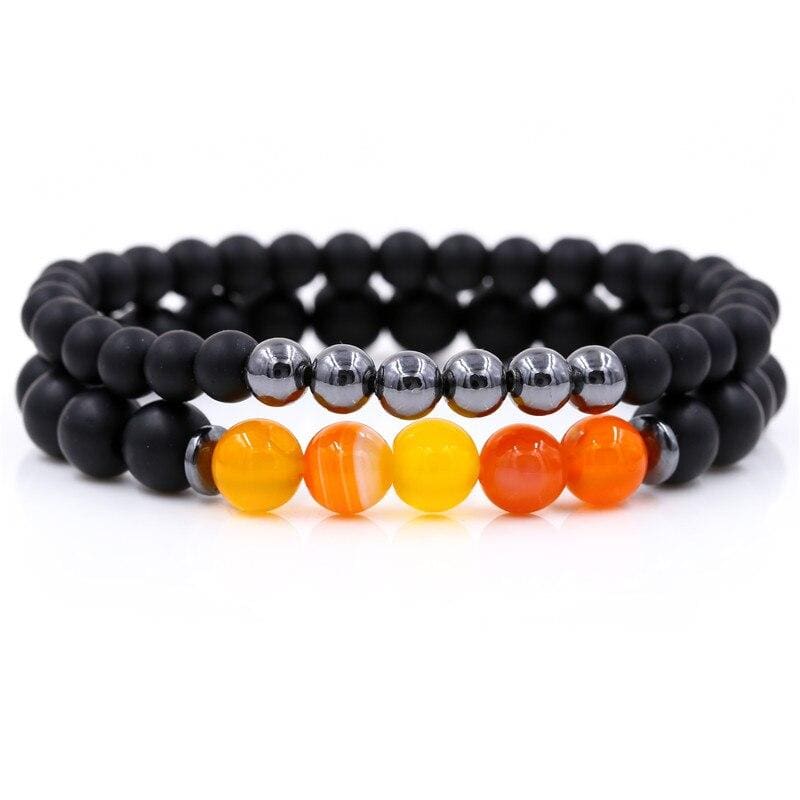 Duo Bracelet Couple Bracelet Couple Mon Mini Moi Taille S 16-17cm