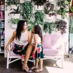 Jupe droite mi longue - Tenue Mère Fille