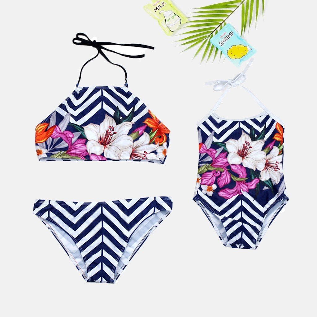 Maillot De Bain Assorti Maman Bebe