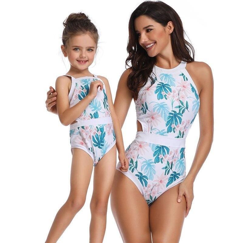 Maillot De Bain Coordonné Mère Fille
