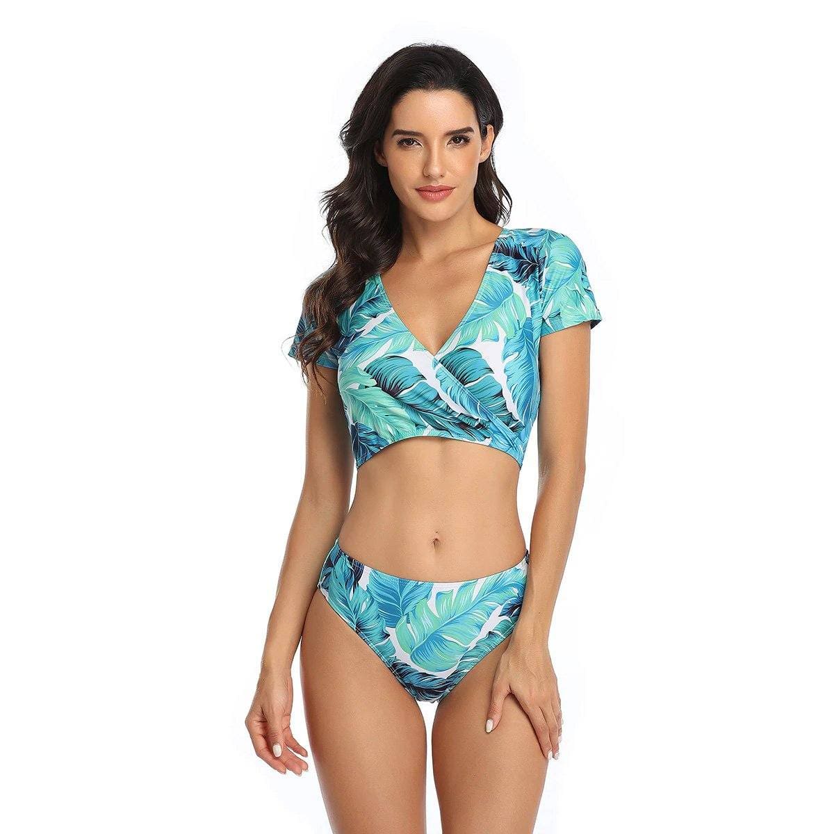 Maillot De Bain Mere Fille Bleu Caraïbes – Image 2