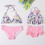 Maillot De Bain Mere Fille Libellule