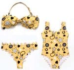 Maillot De Bain Mere Fille Playa Jaune
