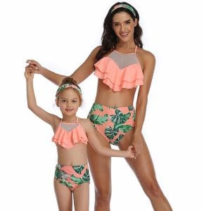 Maillot De Bain Mere Fille Rose Maillot de Bain Mere Fille Mon Mini Moi Maman S 
