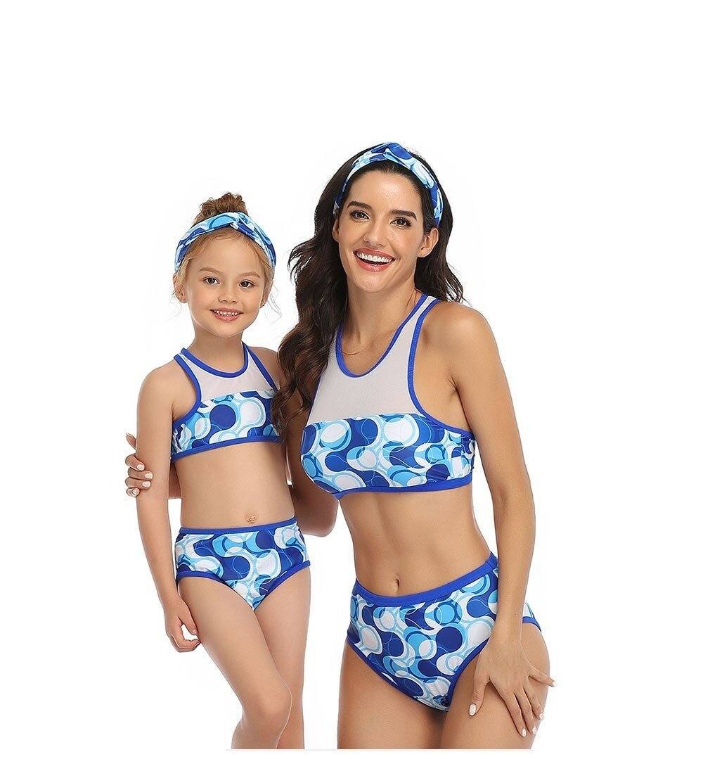 Maillot De Bain Mere Fille Sport – Image 2