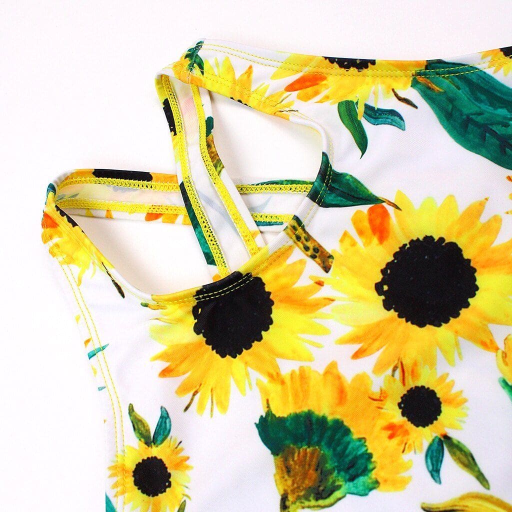 Maillot De Bain Mere Fille Tournesol – Image 5