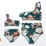 Maillot De Bain Mere Fille Une Manche