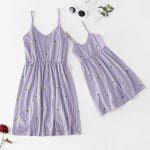Robe Assortie Pour Mère Et Fille