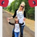 T-Shirt Identique Pour Maman, Fille Et Bébé
