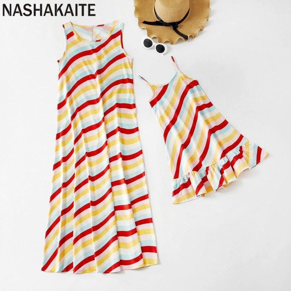 Robe Mère Et Fille Assorties – Image 2