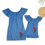 Robe En Jean Mère Et Fille