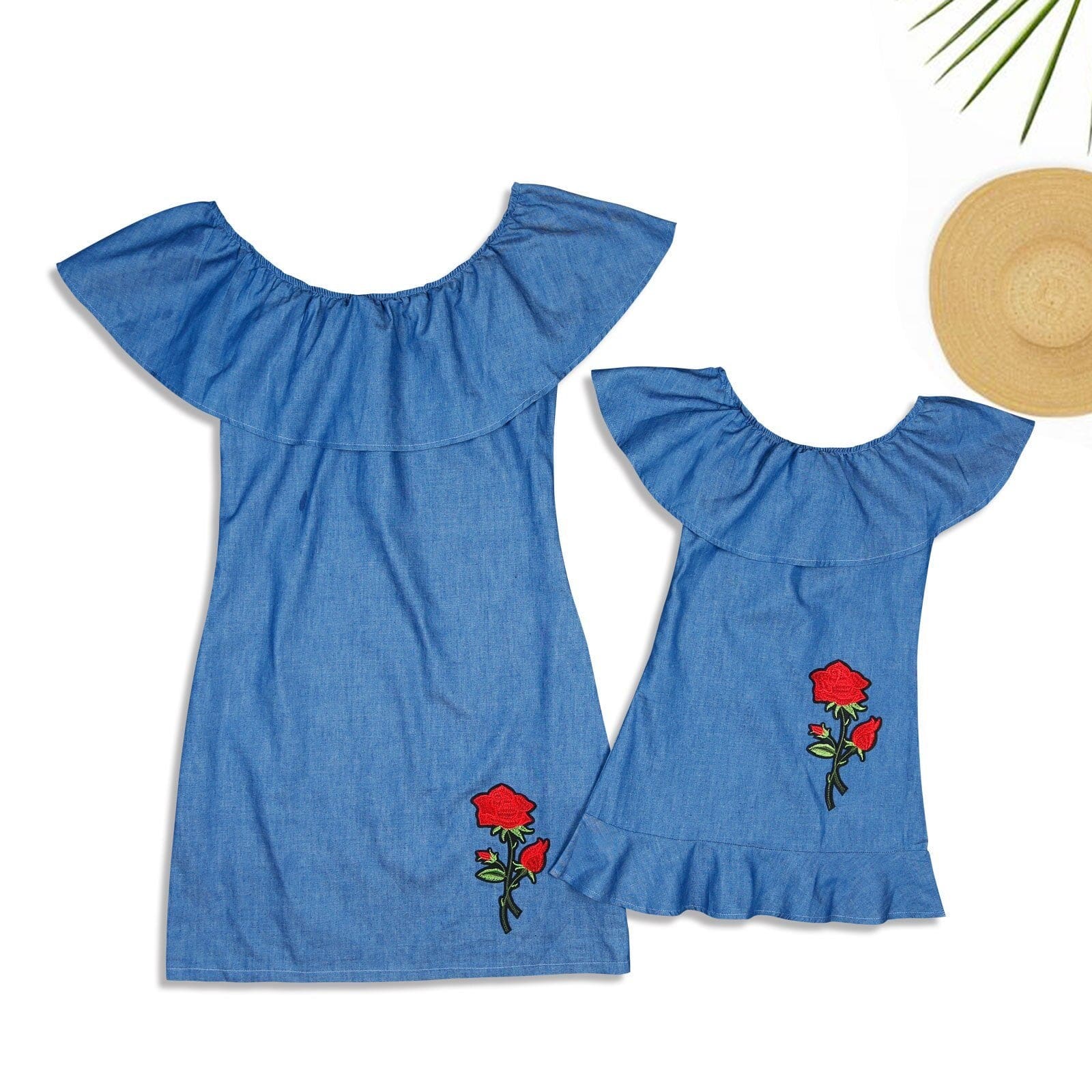 Robe En Jean Mère Et Fille