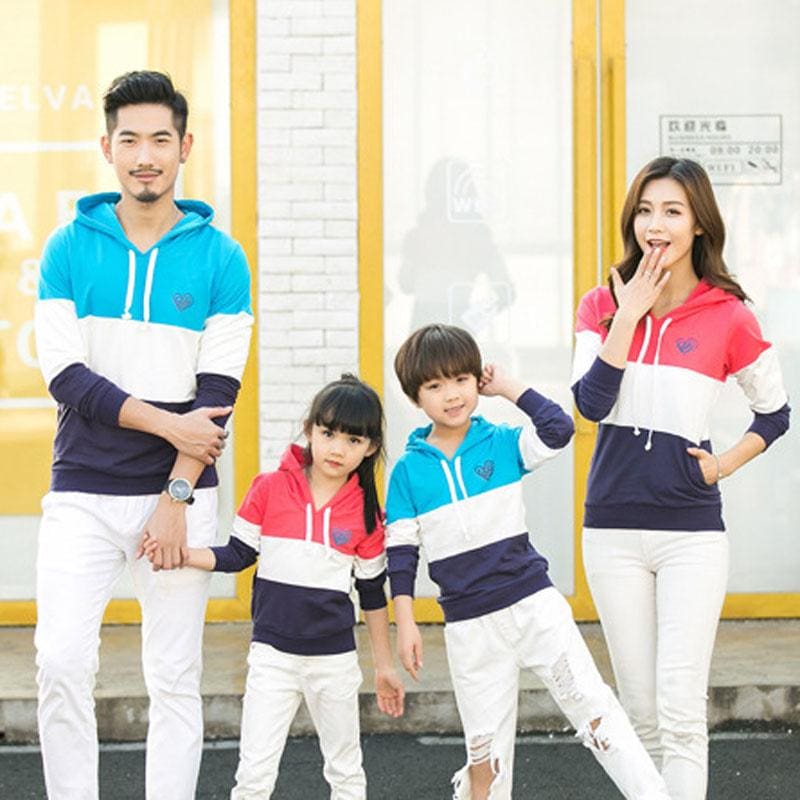 Sweat Coordonné Pour Père, Mère Et Enfant – Image 2