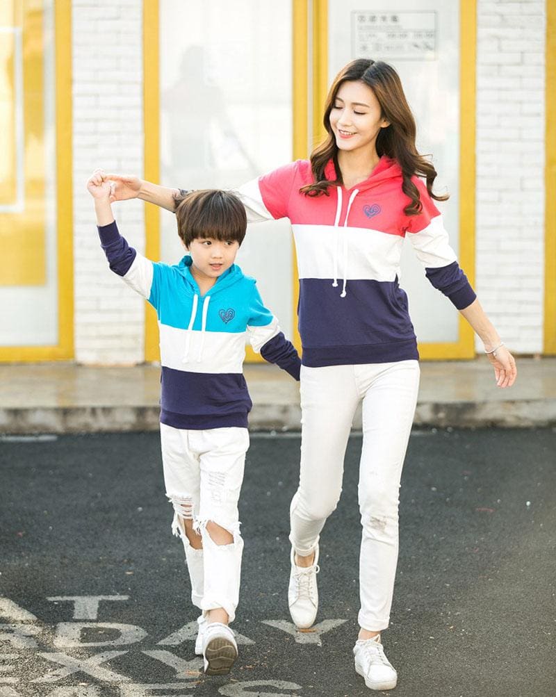Sweat Coordonné Pour Père, Mère Et Enfant – Image 3