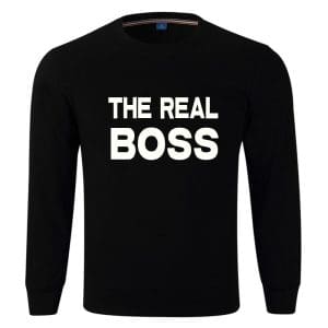Pull Couple Pulls et Tops Assortis Mon Mini Moi Noir Real Boss S 
