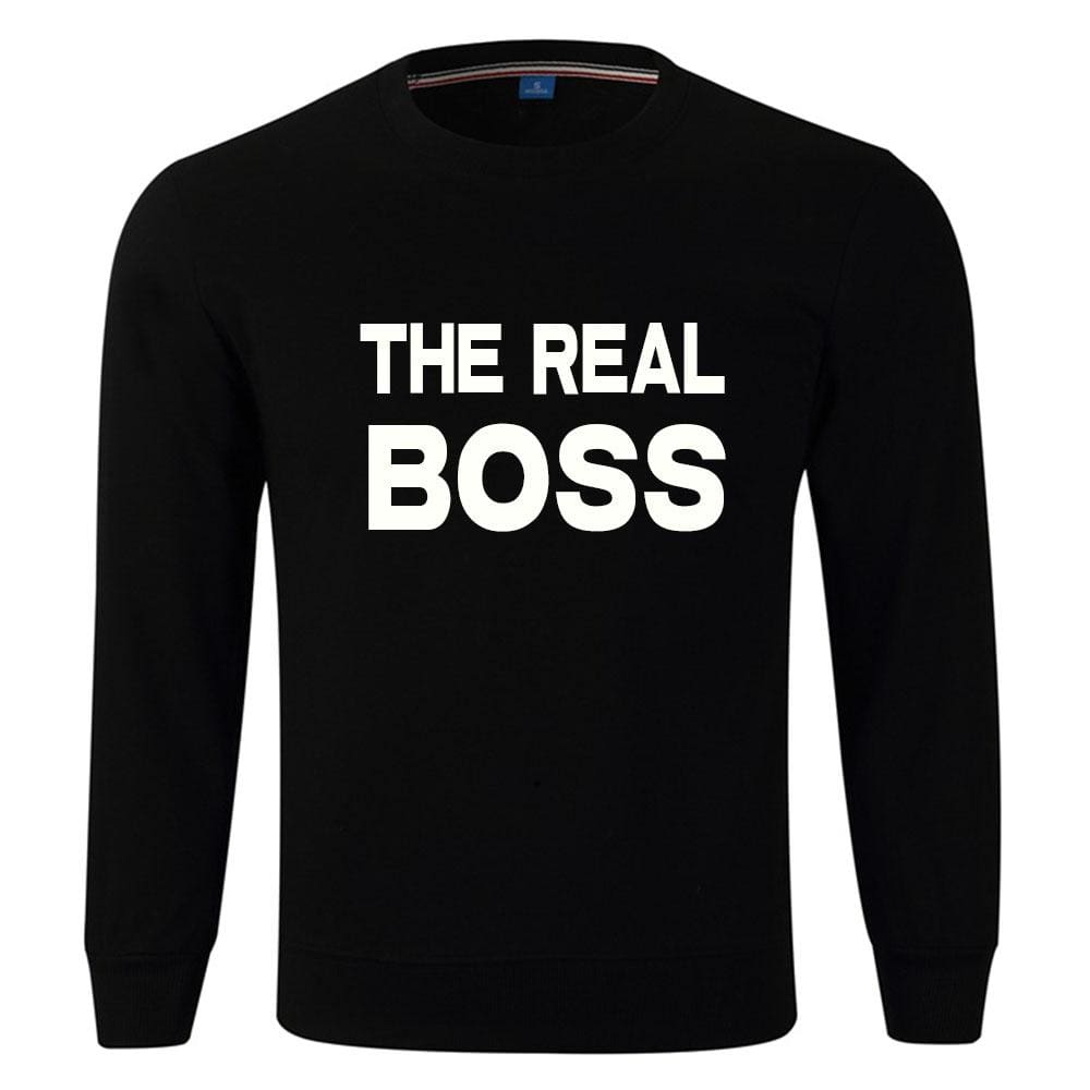 Pull Couple Pulls et Tops Assortis Mon Mini Moi Noir Real Boss S