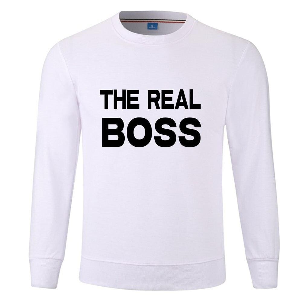 Pull Couple Pulls et Tops Assortis Mon Mini Moi Blanc Real Boss S