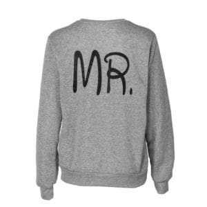 Pull Couple Assorti Mr Mrs Pulls et Tops Assortis Mon Mini Moi Homme S 