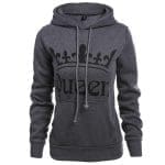 Pull Couple Noel Pulls et Tops Assortis Mon Mini Moi Gris Queen S 