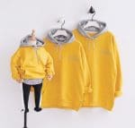 Pull Famille Pulls et Tops Assortis Mon Mini Moi Jaune Maman Taille Unique 