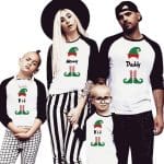 Pull Famille Noel Pulls et Tops Assortis Mon Mini Moi Noir Papa M 