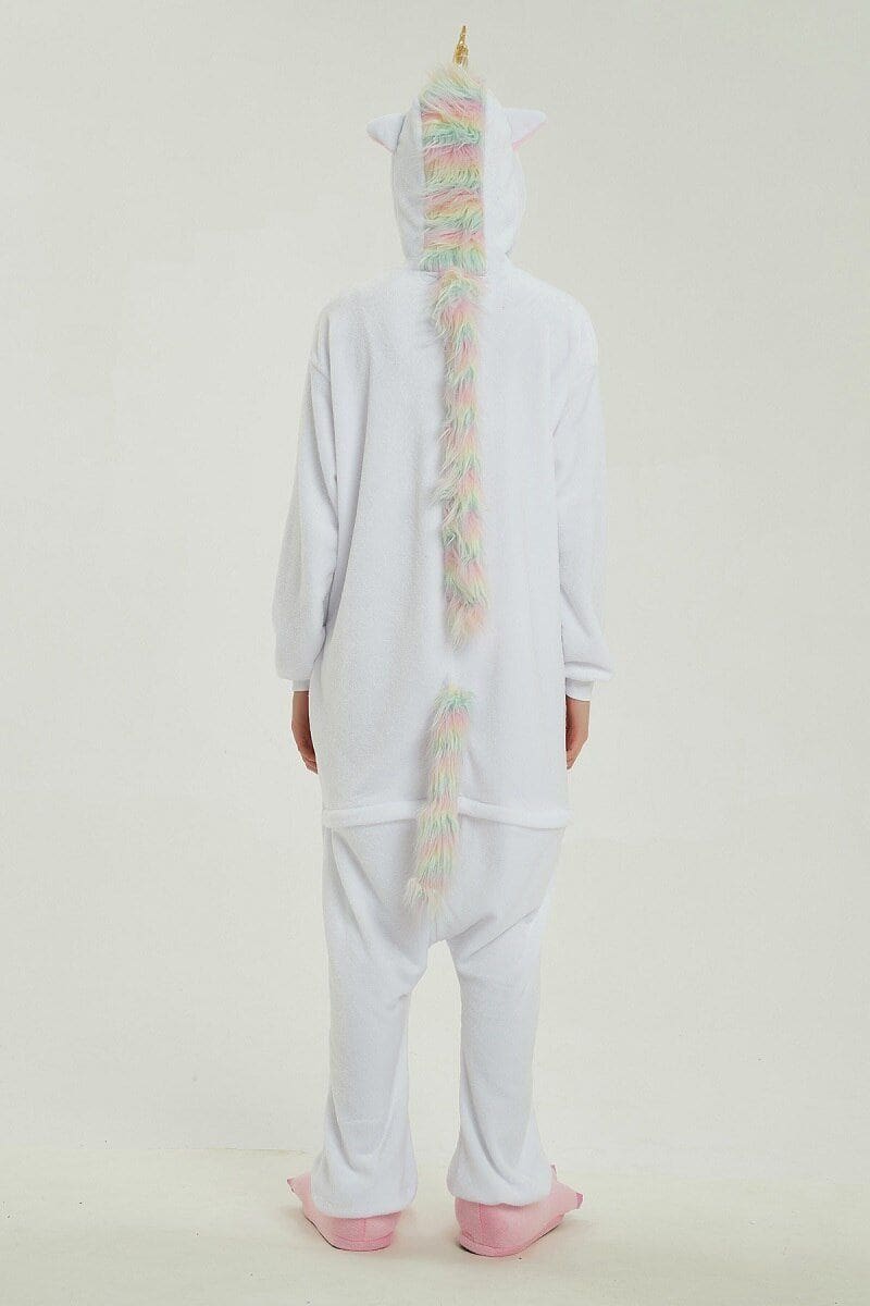 Pyjama De Licorne Blanc - Ensemble Assorti Mère Et Fille – Image 3