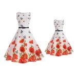 Robe Style Années 50 Pour Fille Et Mère