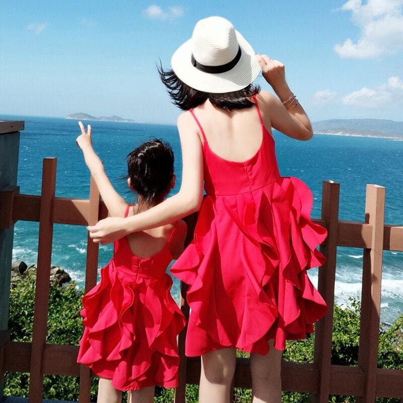 Tenue Coordonnée Pour Mère Et Fille