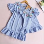 Robe Bohémienne Assortie Pour Mère Et Enfant