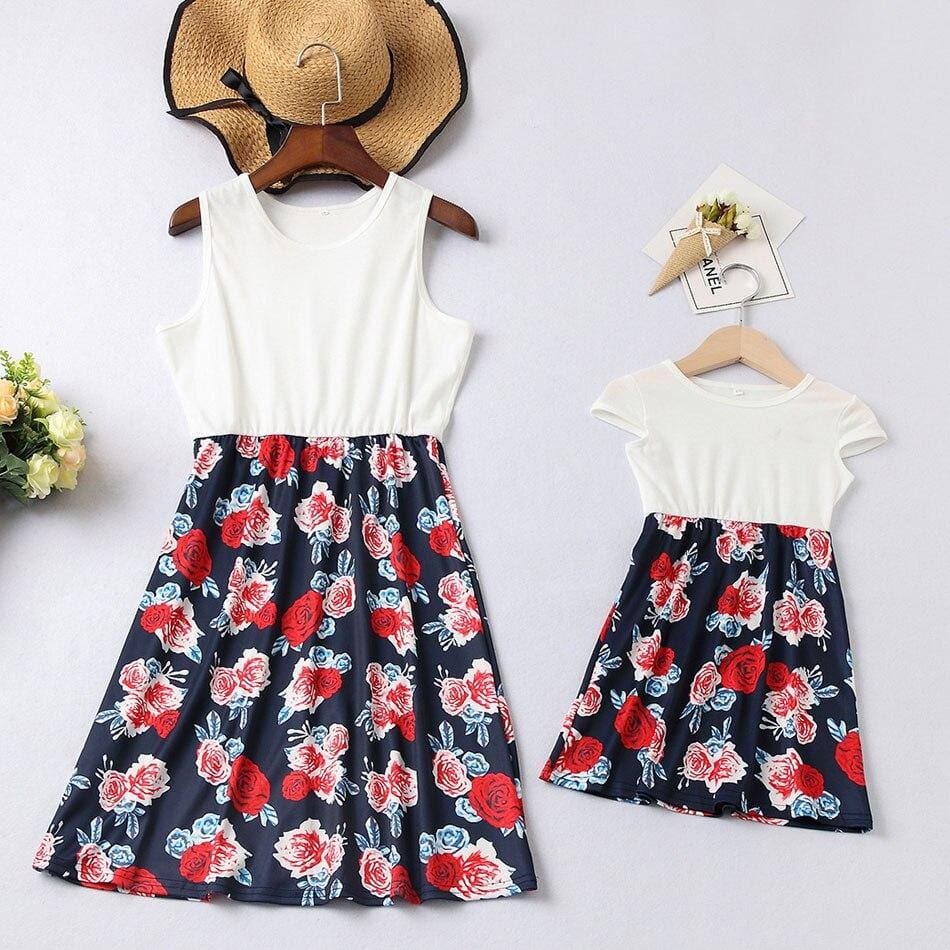 Ensemble De Robes Assorties Pour Mère Et Fille – Image 2